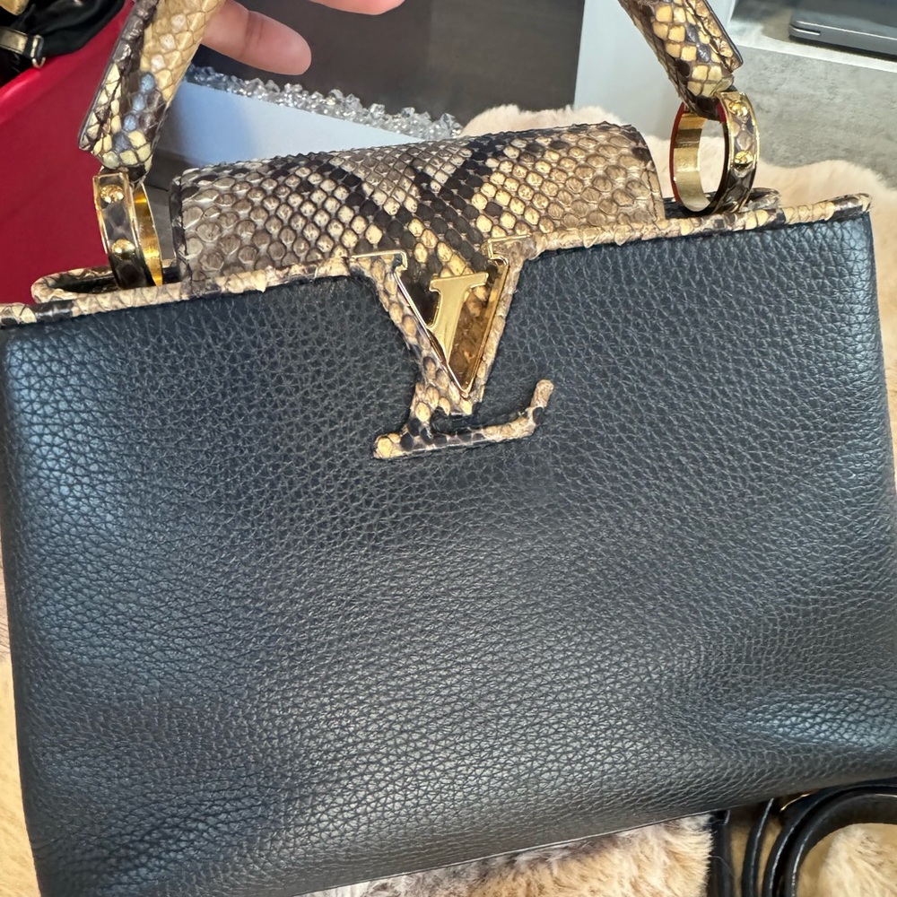 Authentic louis vuitton capuccine BB python - Picture 11 of 16